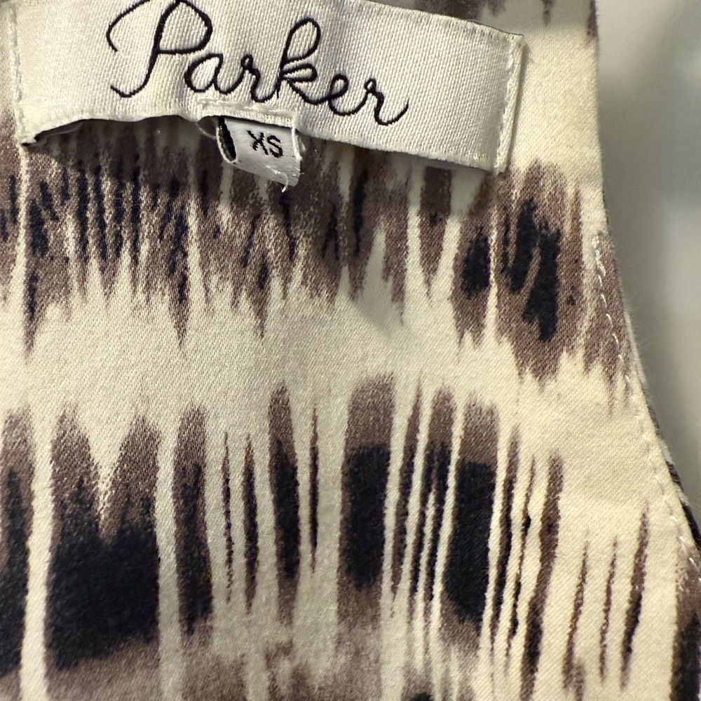 Parker Patterned Mini Dress - Picture 4 of 7